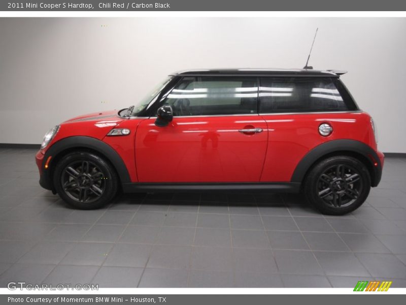 Chili Red / Carbon Black 2011 Mini Cooper S Hardtop