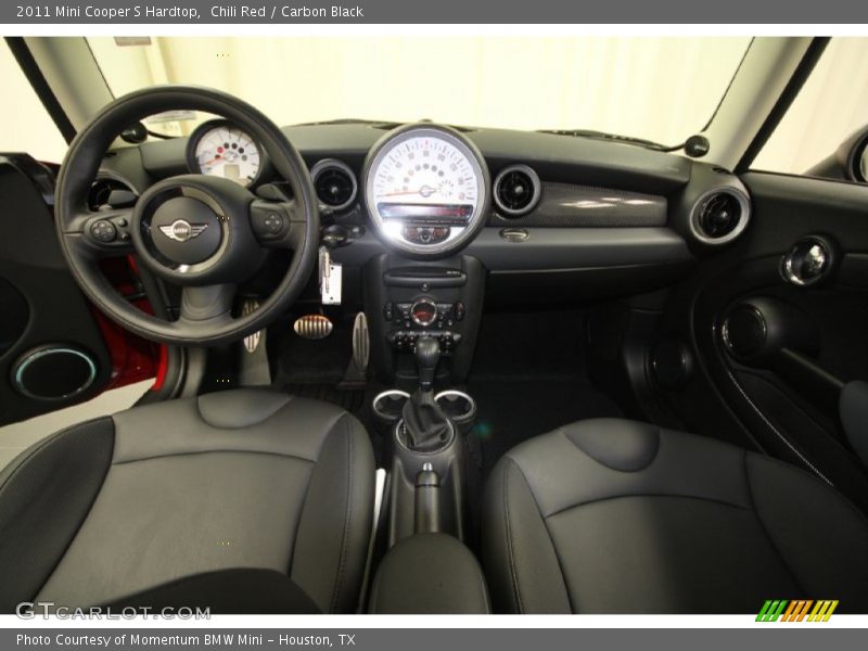 Chili Red / Carbon Black 2011 Mini Cooper S Hardtop