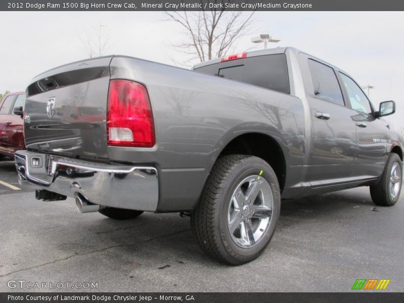 Mineral Gray Metallic / Dark Slate Gray/Medium Graystone 2012 Dodge Ram 1500 Big Horn Crew Cab
