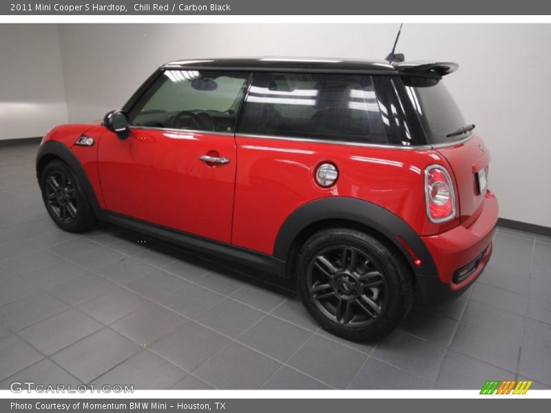 Chili Red / Carbon Black 2011 Mini Cooper S Hardtop
