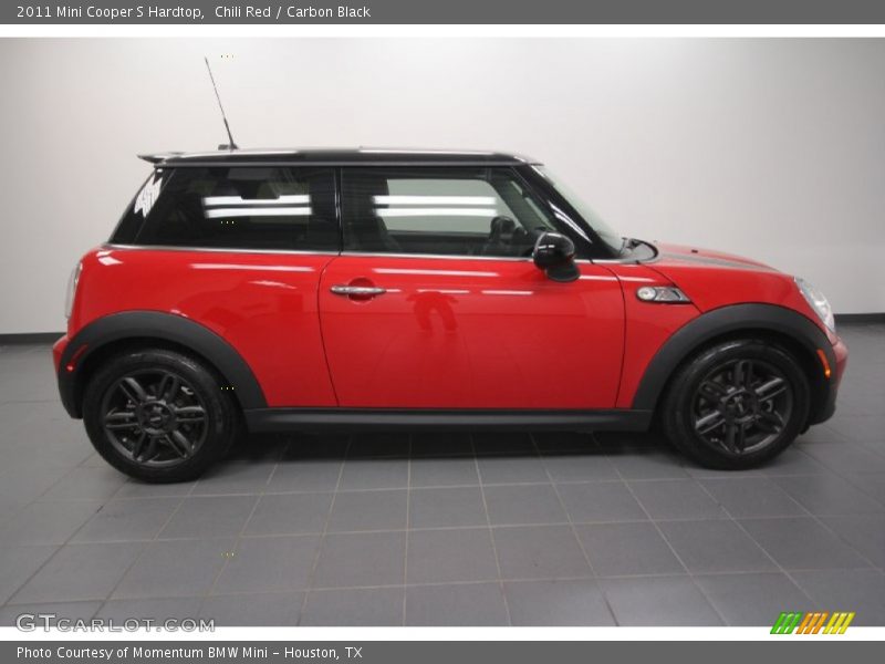 Chili Red / Carbon Black 2011 Mini Cooper S Hardtop