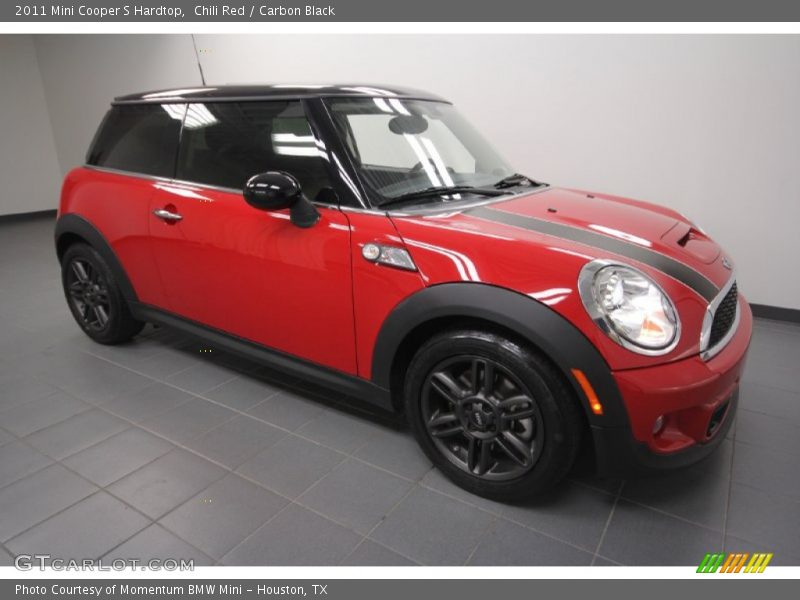 Chili Red / Carbon Black 2011 Mini Cooper S Hardtop