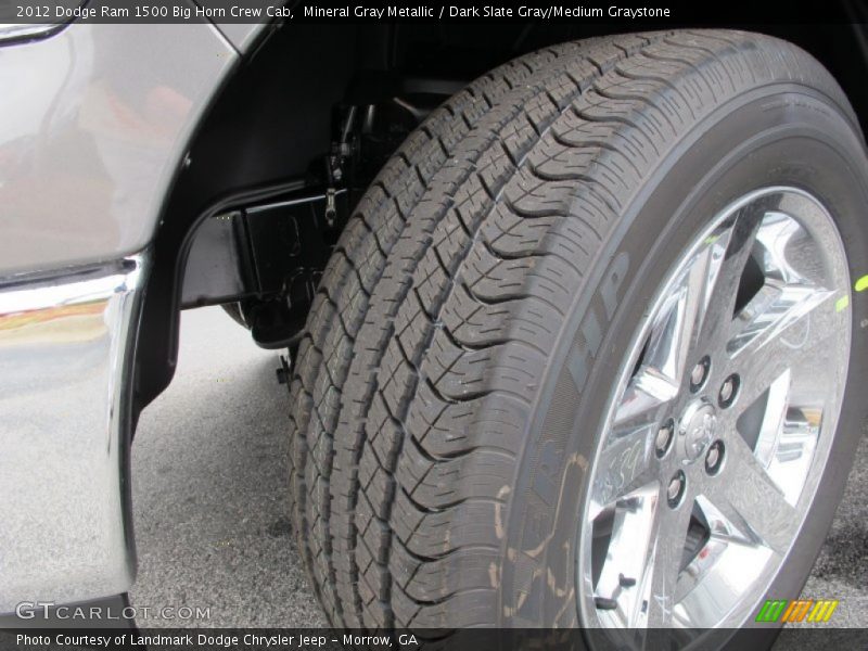 Mineral Gray Metallic / Dark Slate Gray/Medium Graystone 2012 Dodge Ram 1500 Big Horn Crew Cab