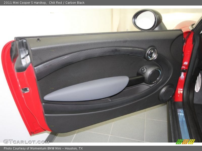Chili Red / Carbon Black 2011 Mini Cooper S Hardtop