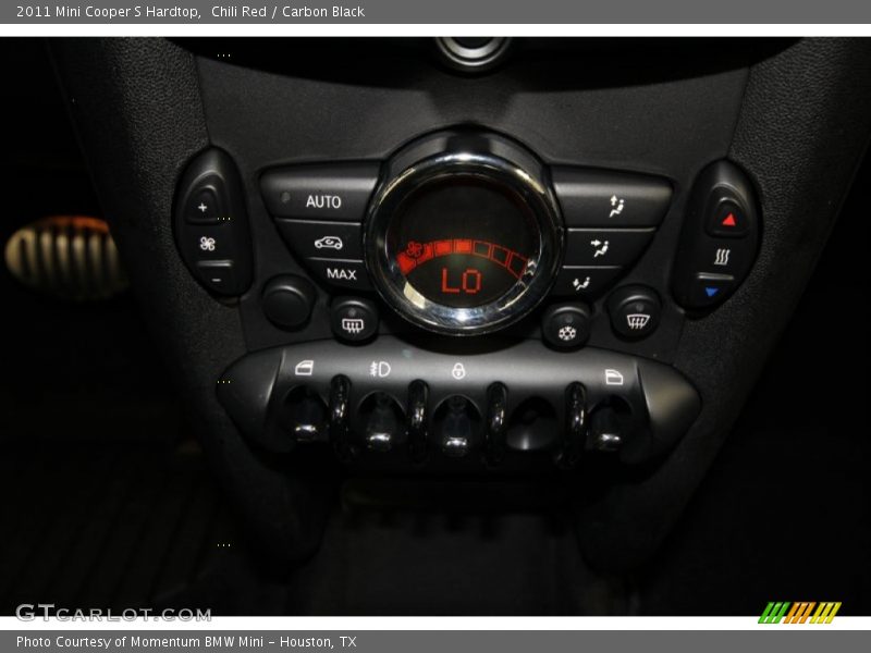 Chili Red / Carbon Black 2011 Mini Cooper S Hardtop