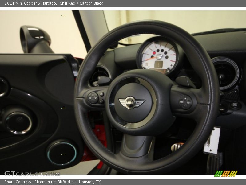 Chili Red / Carbon Black 2011 Mini Cooper S Hardtop