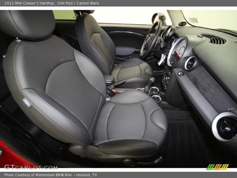 Chili Red / Carbon Black 2011 Mini Cooper S Hardtop