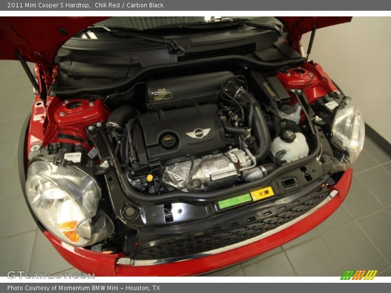 Chili Red / Carbon Black 2011 Mini Cooper S Hardtop