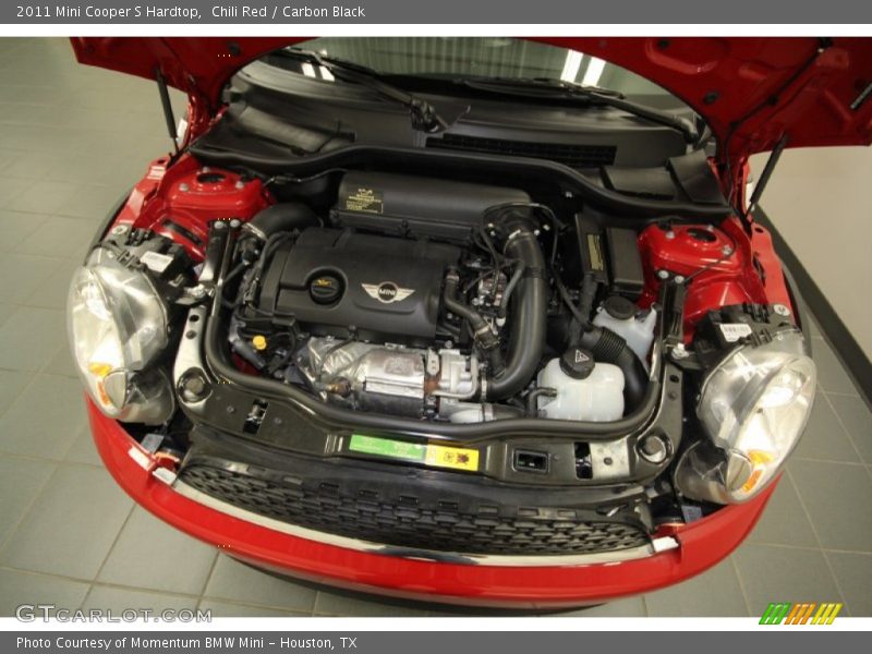 Chili Red / Carbon Black 2011 Mini Cooper S Hardtop