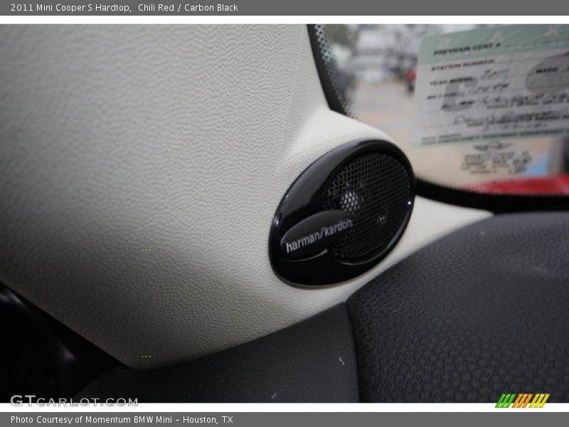 Chili Red / Carbon Black 2011 Mini Cooper S Hardtop