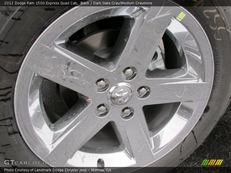 Black / Dark Slate Gray/Medium Graystone 2012 Dodge Ram 1500 Express Quad Cab