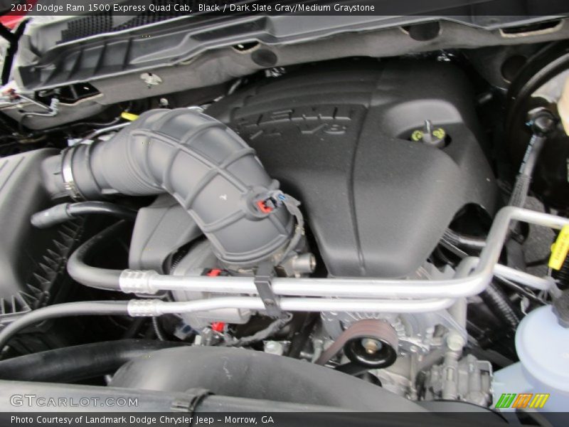 Black / Dark Slate Gray/Medium Graystone 2012 Dodge Ram 1500 Express Quad Cab