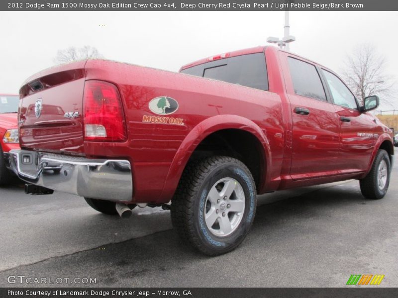  2012 Ram 1500 Mossy Oak Edition Crew Cab 4x4 Deep Cherry Red Crystal Pearl