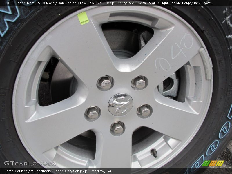 Deep Cherry Red Crystal Pearl / Light Pebble Beige/Bark Brown 2012 Dodge Ram 1500 Mossy Oak Edition Crew Cab 4x4