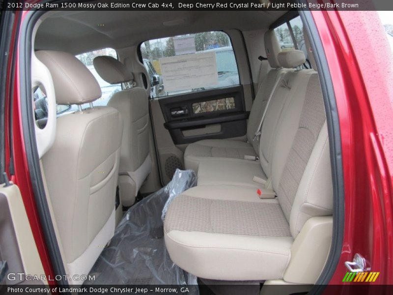 Deep Cherry Red Crystal Pearl / Light Pebble Beige/Bark Brown 2012 Dodge Ram 1500 Mossy Oak Edition Crew Cab 4x4
