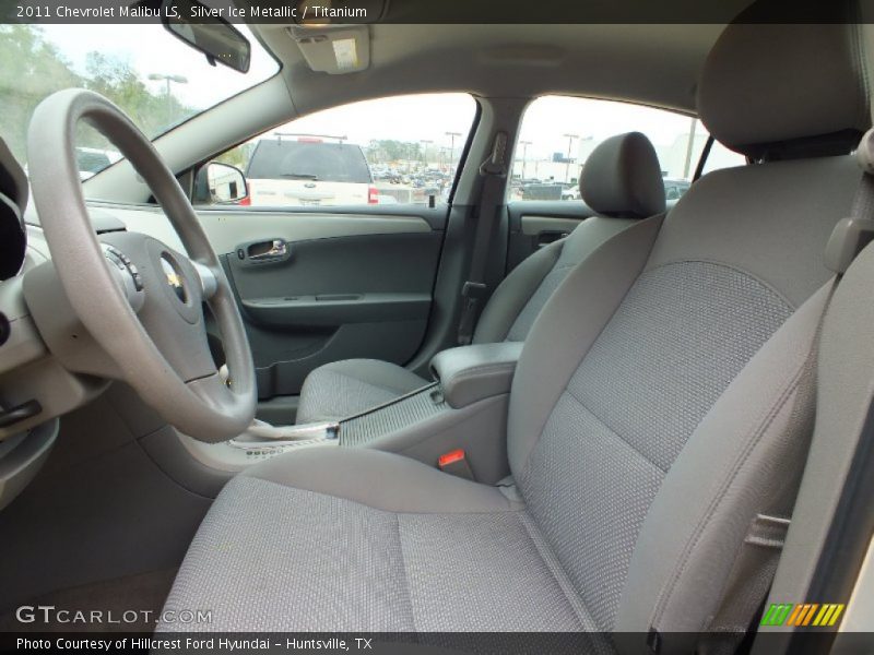 Silver Ice Metallic / Titanium 2011 Chevrolet Malibu LS