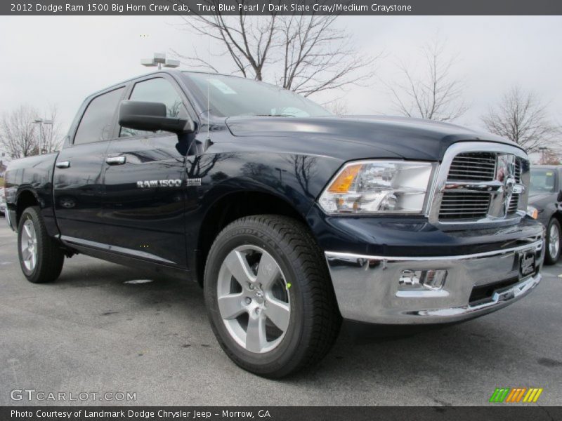 Front 3/4 View of 2012 Ram 1500 Big Horn Crew Cab