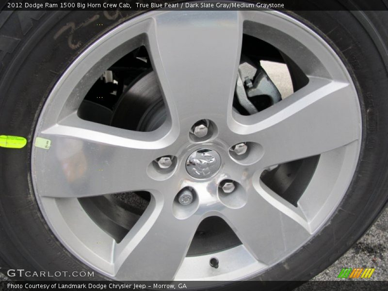 2012 Ram 1500 Big Horn Crew Cab Wheel