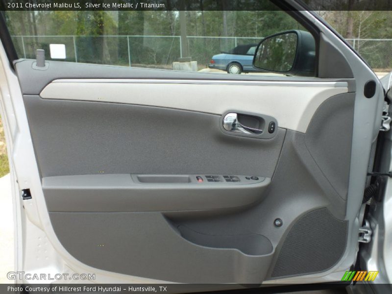 Silver Ice Metallic / Titanium 2011 Chevrolet Malibu LS
