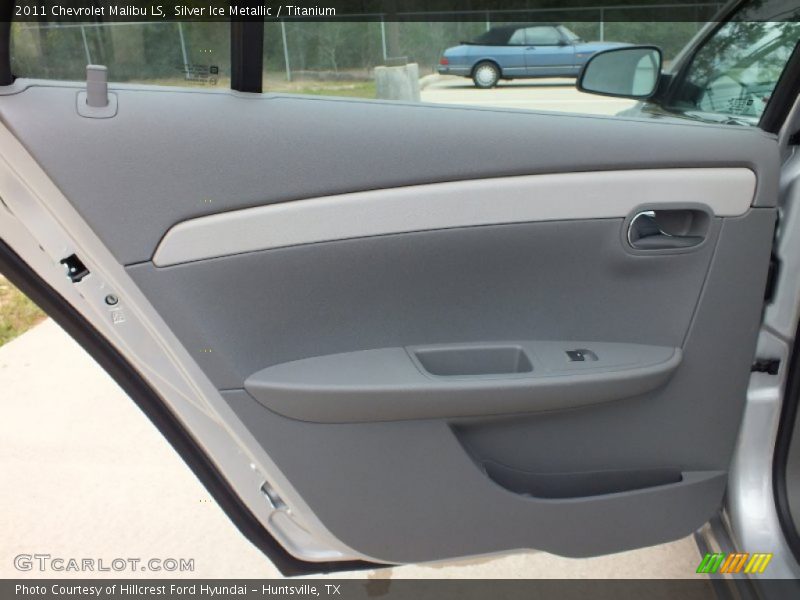 Silver Ice Metallic / Titanium 2011 Chevrolet Malibu LS