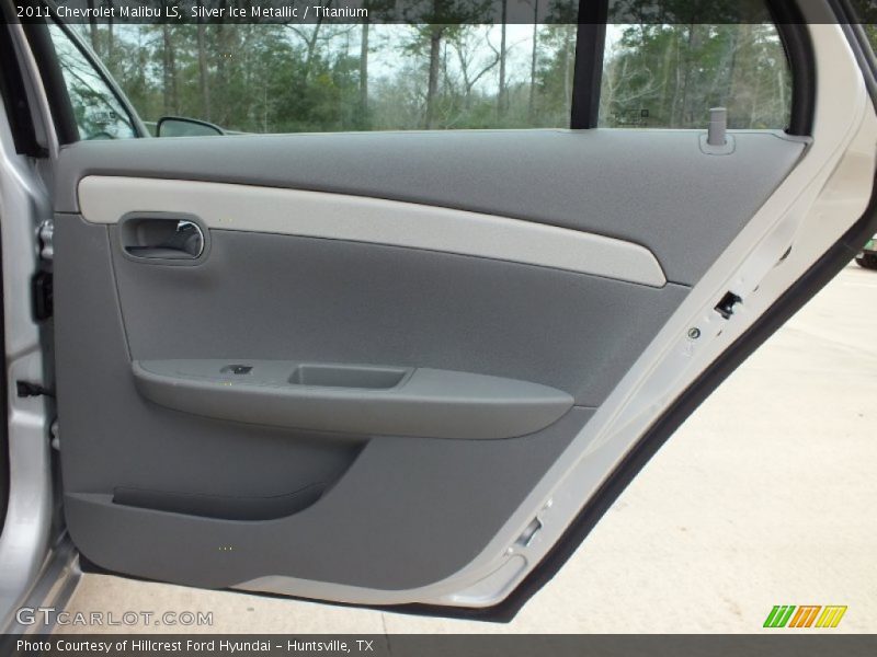 Silver Ice Metallic / Titanium 2011 Chevrolet Malibu LS