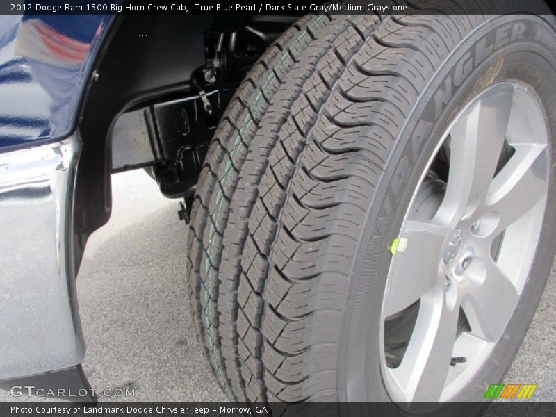 True Blue Pearl / Dark Slate Gray/Medium Graystone 2012 Dodge Ram 1500 Big Horn Crew Cab