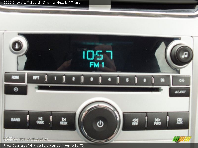 Silver Ice Metallic / Titanium 2011 Chevrolet Malibu LS