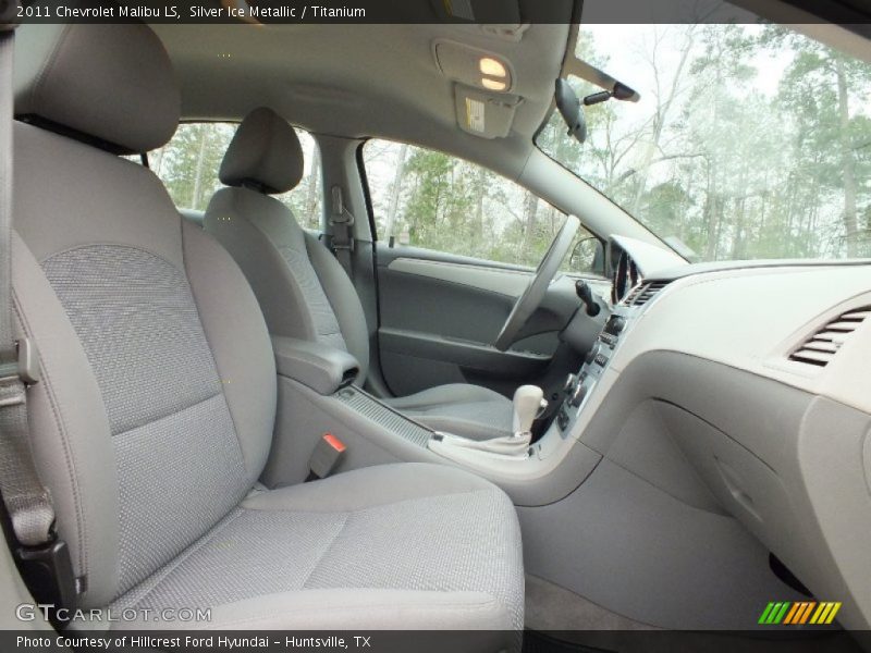 Silver Ice Metallic / Titanium 2011 Chevrolet Malibu LS