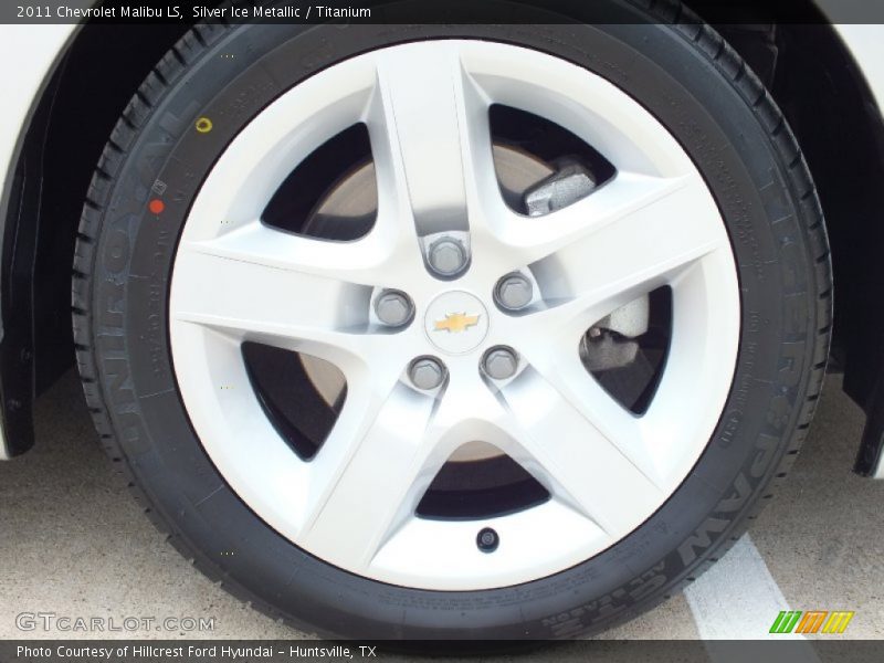 Silver Ice Metallic / Titanium 2011 Chevrolet Malibu LS
