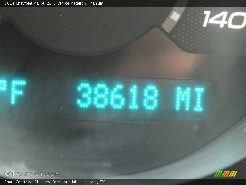 Silver Ice Metallic / Titanium 2011 Chevrolet Malibu LS