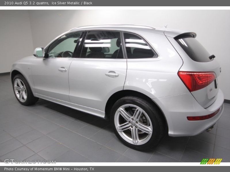 Ice Silver Metallic / Black 2010 Audi Q5 3.2 quattro