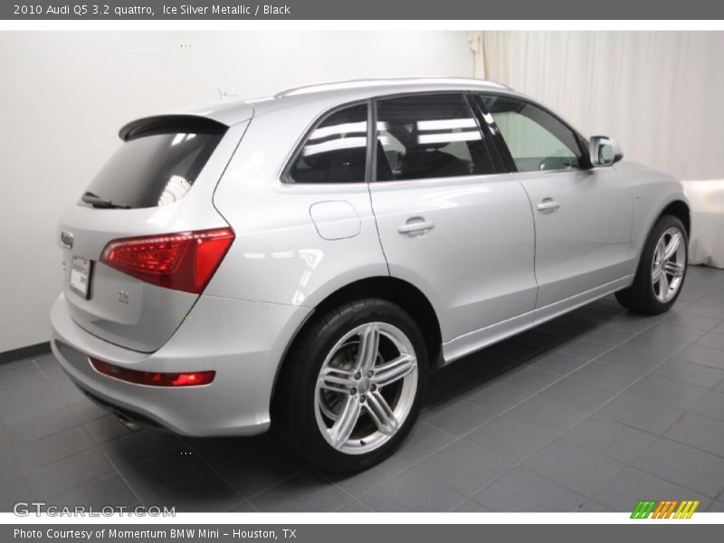 Ice Silver Metallic / Black 2010 Audi Q5 3.2 quattro