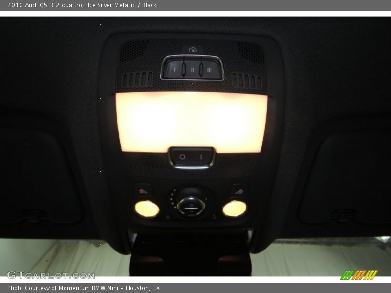 Ice Silver Metallic / Black 2010 Audi Q5 3.2 quattro