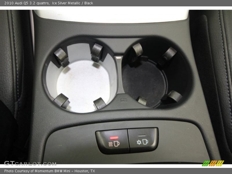 Ice Silver Metallic / Black 2010 Audi Q5 3.2 quattro