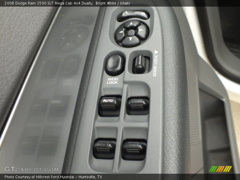 Bright White / Khaki 2008 Dodge Ram 3500 SLT Mega Cab 4x4 Dually