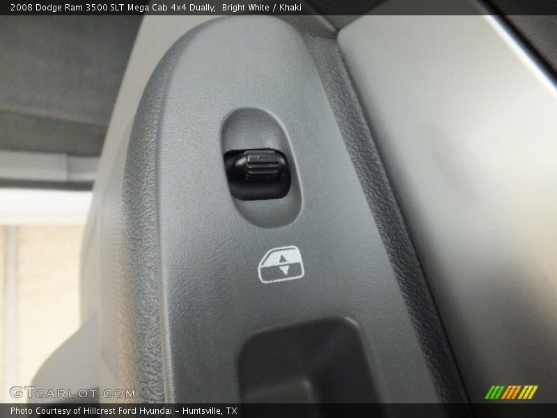 Bright White / Khaki 2008 Dodge Ram 3500 SLT Mega Cab 4x4 Dually