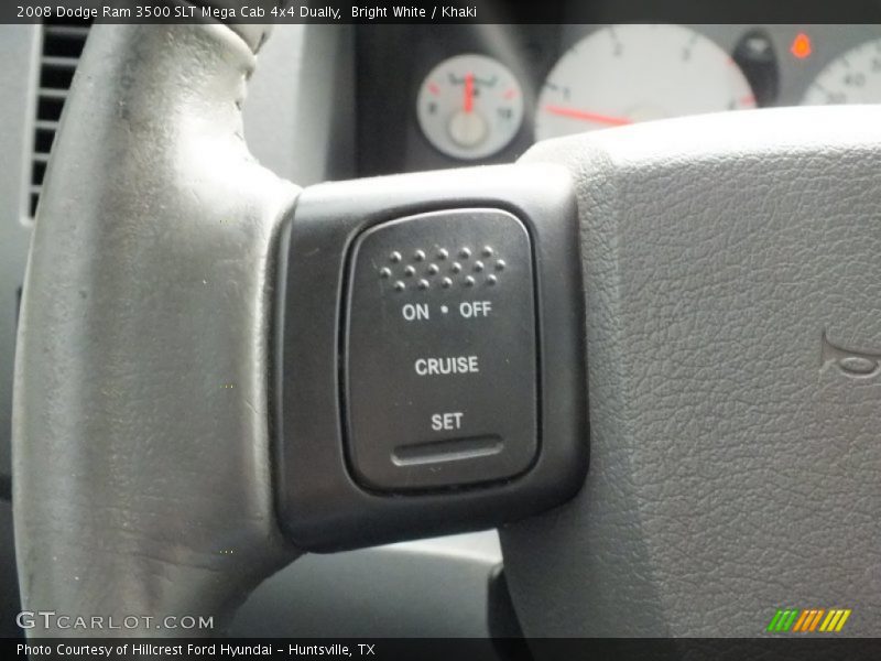 Bright White / Khaki 2008 Dodge Ram 3500 SLT Mega Cab 4x4 Dually