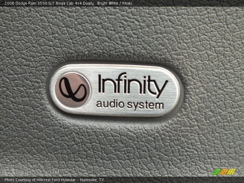 Bright White / Khaki 2008 Dodge Ram 3500 SLT Mega Cab 4x4 Dually