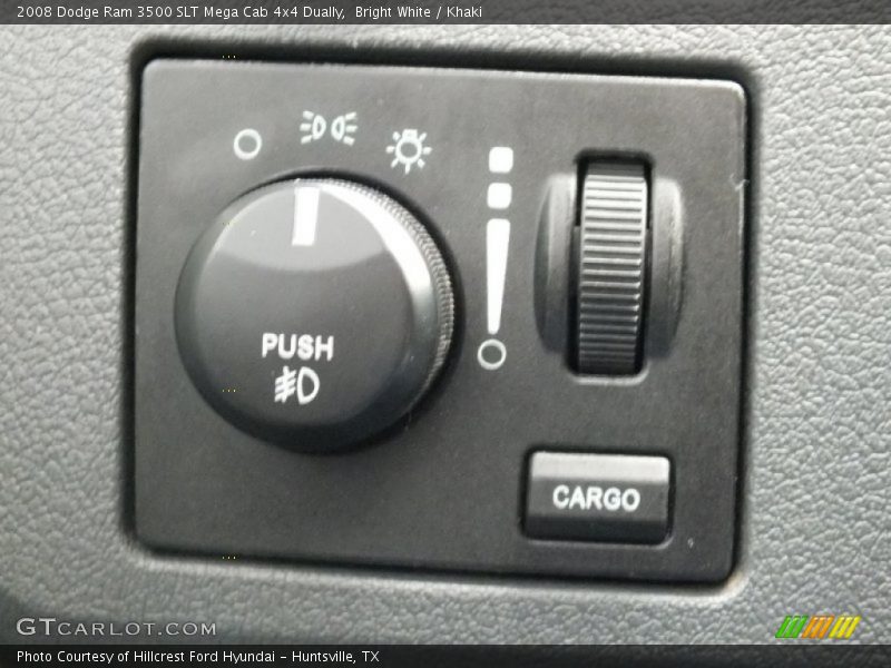 Bright White / Khaki 2008 Dodge Ram 3500 SLT Mega Cab 4x4 Dually