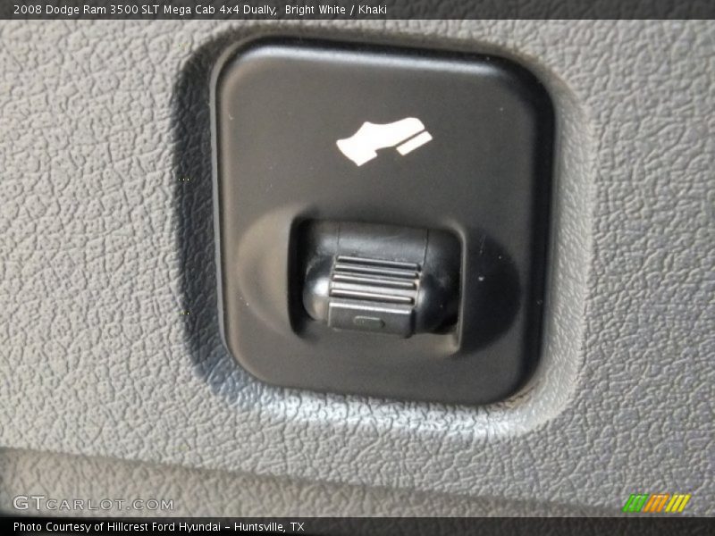 Bright White / Khaki 2008 Dodge Ram 3500 SLT Mega Cab 4x4 Dually