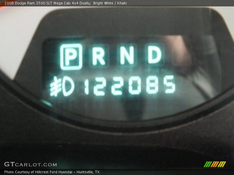 Bright White / Khaki 2008 Dodge Ram 3500 SLT Mega Cab 4x4 Dually