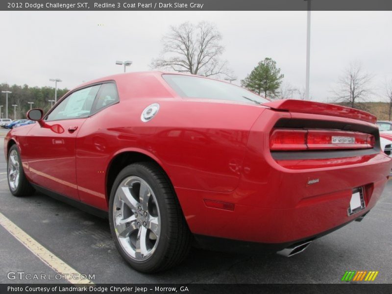 Redline 3 Coat Pearl / Dark Slate Gray 2012 Dodge Challenger SXT