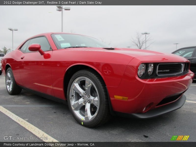 Redline 3 Coat Pearl / Dark Slate Gray 2012 Dodge Challenger SXT