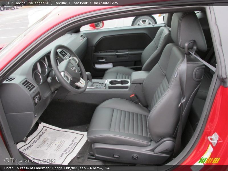 Redline 3 Coat Pearl / Dark Slate Gray 2012 Dodge Challenger SXT