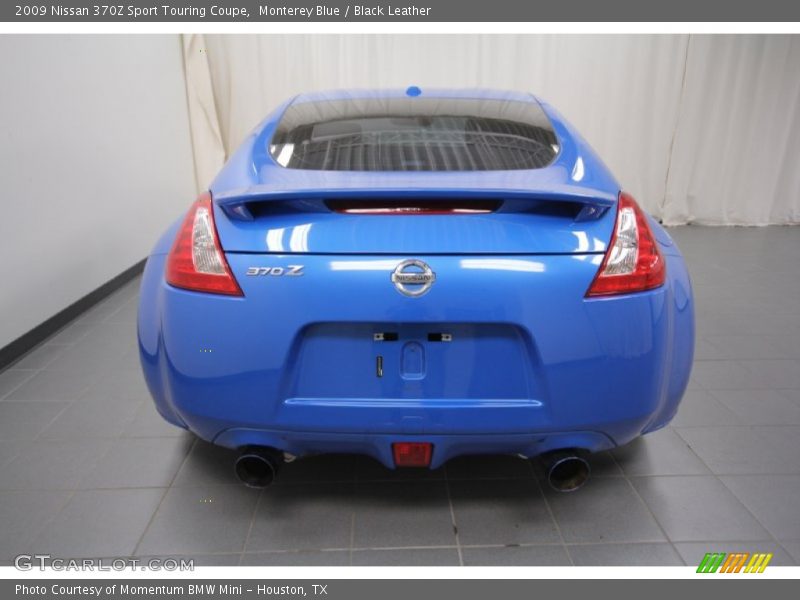 Monterey Blue / Black Leather 2009 Nissan 370Z Sport Touring Coupe