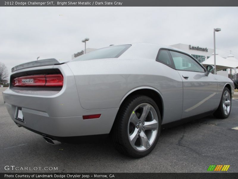 Bright Silver Metallic / Dark Slate Gray 2012 Dodge Challenger SXT