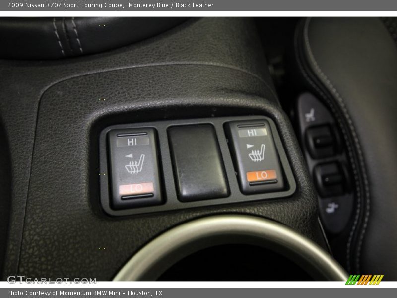 Monterey Blue / Black Leather 2009 Nissan 370Z Sport Touring Coupe