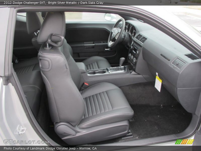  2012 Challenger SXT Dark Slate Gray Interior