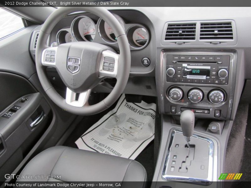 Dashboard of 2012 Challenger SXT