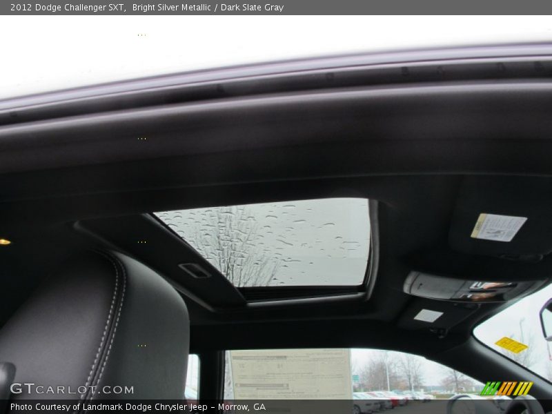 Bright Silver Metallic / Dark Slate Gray 2012 Dodge Challenger SXT